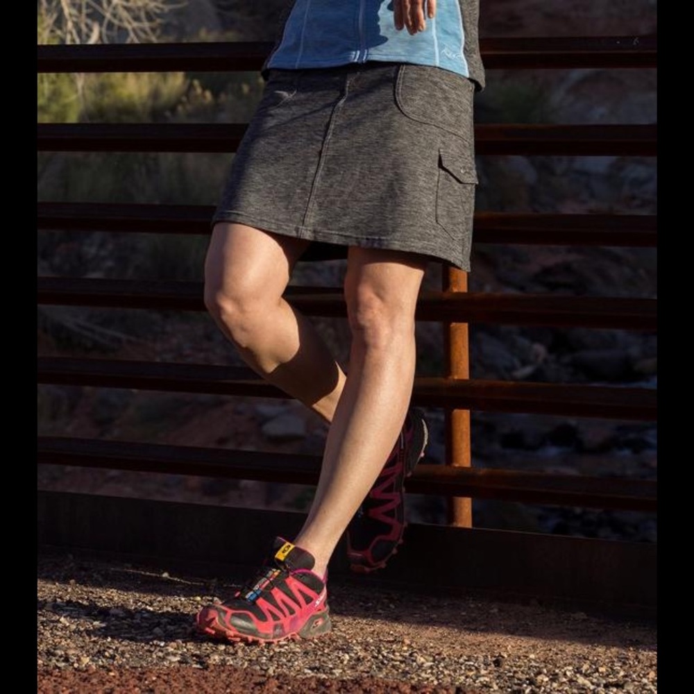 KUHL Mova Skort‎ in Heather Charcoal